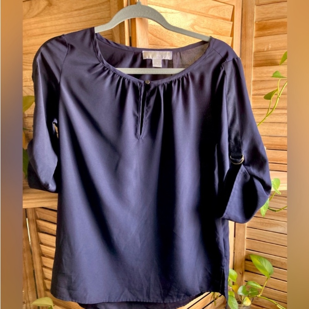 MICHAEL MICHAEL KORS Women's Blue Blouse